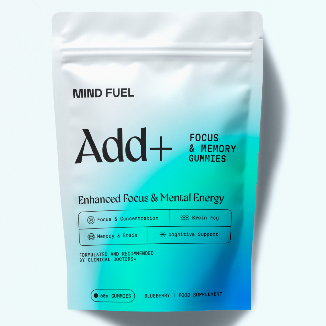 Mind Fuel ADD+ Focus & Memory Gummies